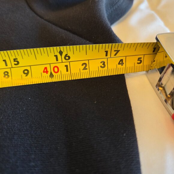 Aritzia Talulu Black short sleeve knee length dress with low back size L NWT - Picture 7 of 8